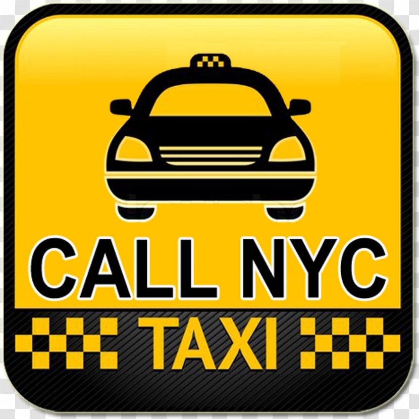 Checker Taxi Yellow Cab Royalty-free - Motor Vehicle - Logos Transparent PNG