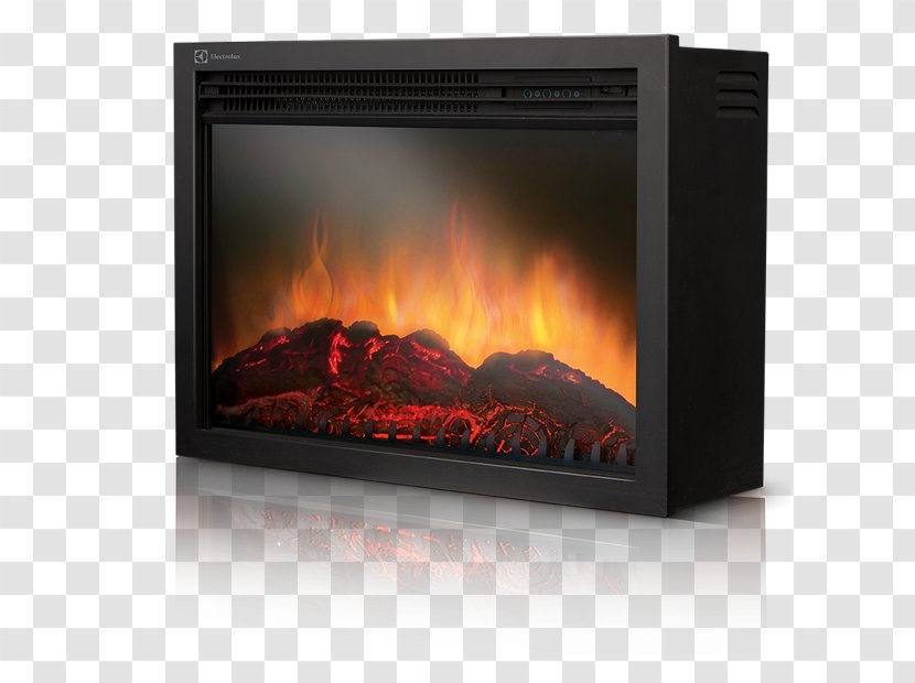 Electric Fireplace Hearth Electricity Electrolux - Heat - Kamini Transparent PNG