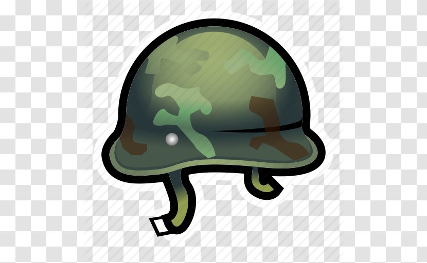 Soldier Military Combat Helmet - Headgear - Icon Transparent PNG