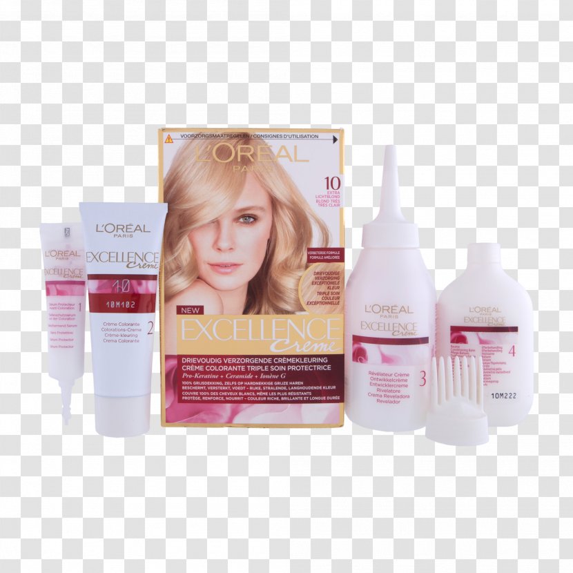 Cream Hair Coloring LÓreal Lotion Cosmetics - Beauty - L'Oréal Transparent PNG