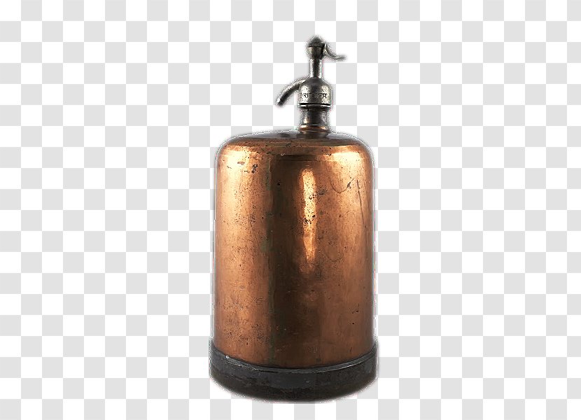 Copper Artifact Cylinder - Metal - OMB Beer Bottle Transparent PNG