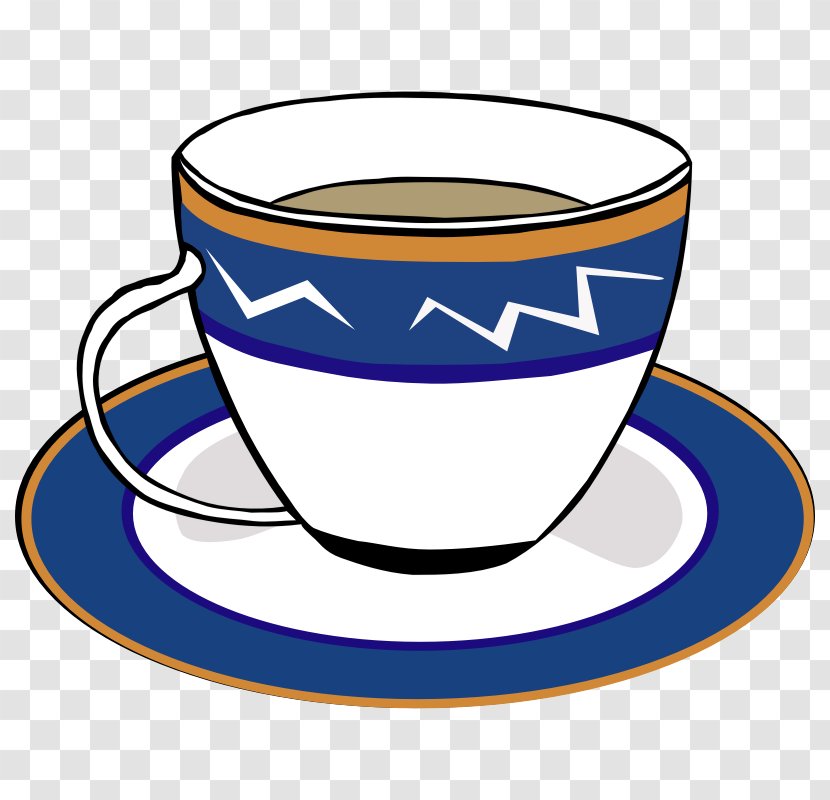 Coffee Cup Tea Clip Art - Fast Food Clipart Transparent PNG