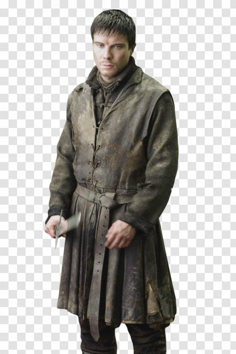 Joe Dempsie Gendry Game Of Thrones Robert Baratheon Arya Stark - Overcoat Transparent PNG