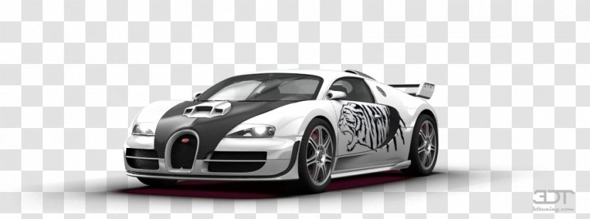 Bugatti Veyron City Car Automotive Design - Exterior - 2010 Transparent PNG