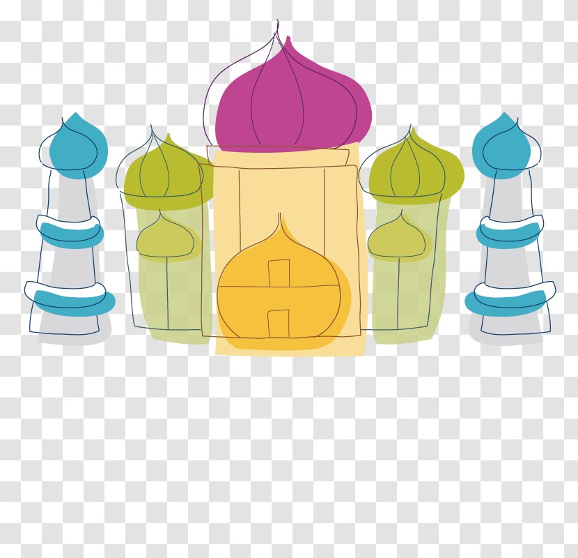 Clip Art - Castle - Color Transparent PNG