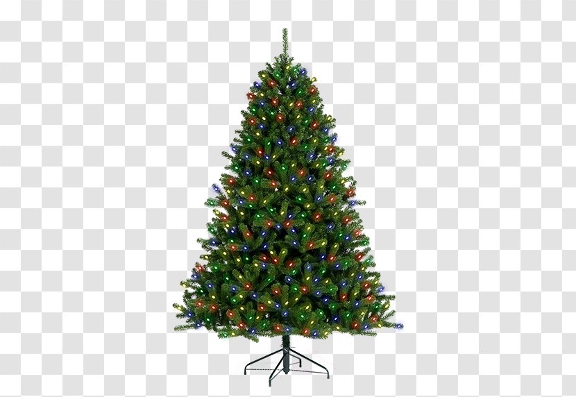 Artificial Christmas Tree Pre-lit - Pine Family - Synthesis Transparent PNG