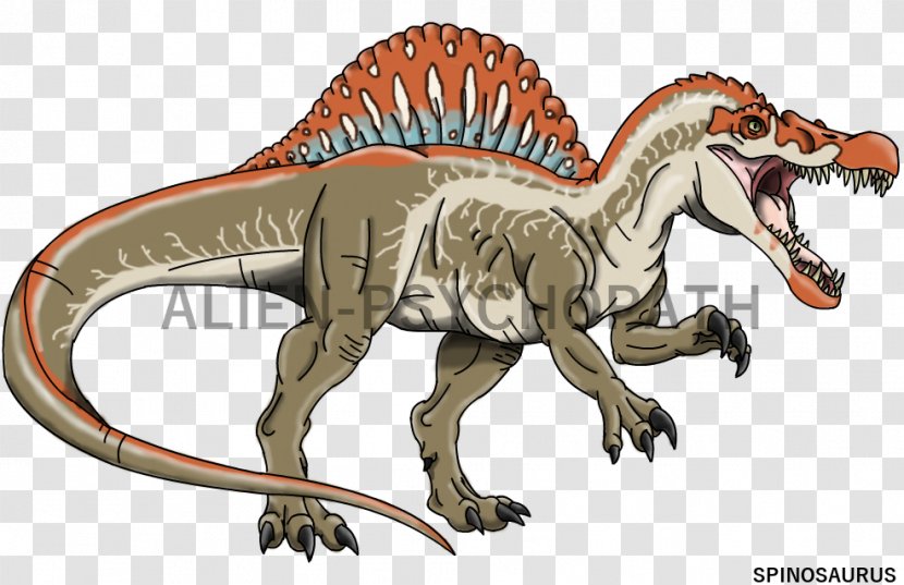 Spinosaurus Tyrannosaurus YouTube Jurassic Park Drawing - Organism - Youtube Transparent PNG