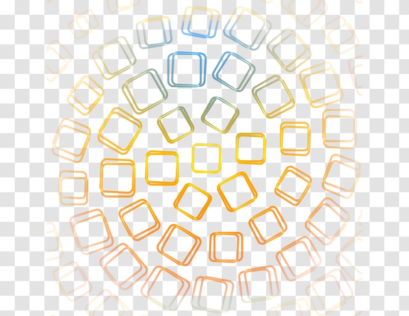 Sacred Geometry - Geometric Shape - Abstract Squares Radial Transparent PNG