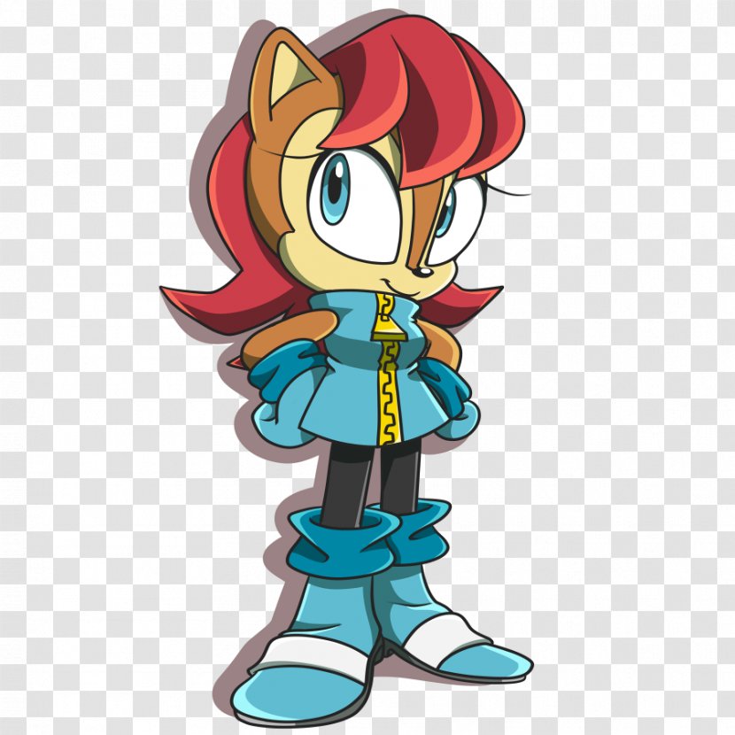 Princess Sally Acorn Sonic The Hedgehog Tails Illustration Mammal - Style - Sega Background Transparent PNG