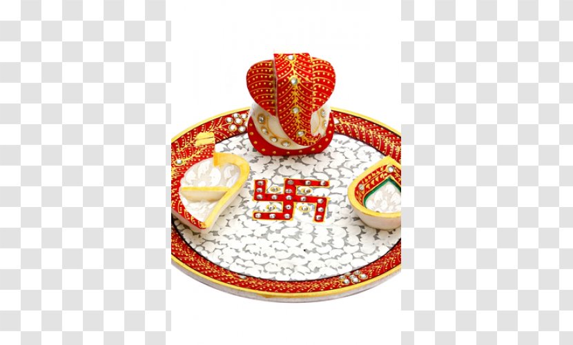 Set Of 5 Rakhis Raksha Bandhan Prayer Plate Gift Talash .com - Tilaka Transparent PNG