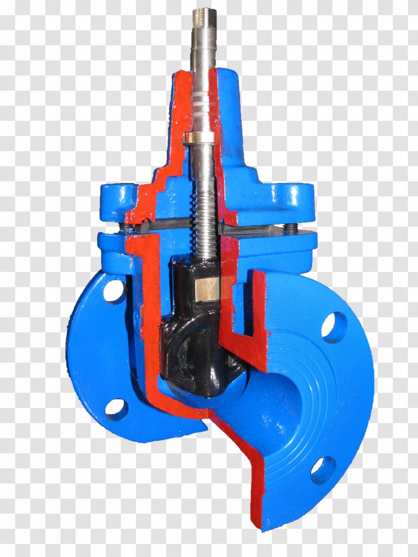 Gate Valve Manufacturing Flange Cast Iron - Ductile - Creative Pull Electromechanical Free Transparent PNG