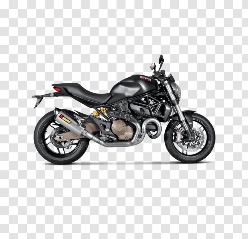 Exhaust System Ducati Scrambler Motorcycle Monster - Automotive Exterior Transparent PNG