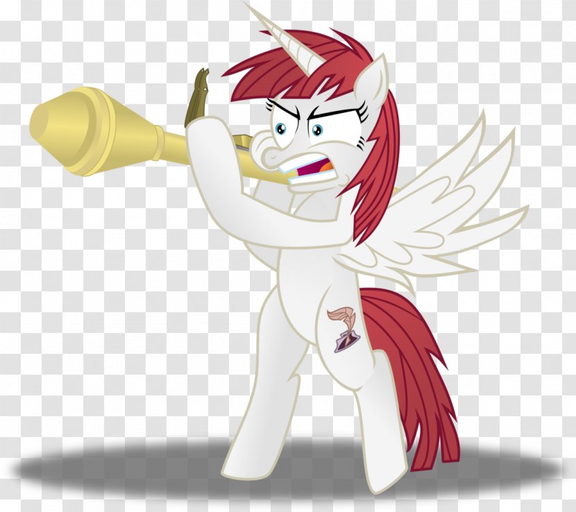 Panzerfaust Pony Rocket-propelled Grenade - Flower - Watercolor Transparent PNG
