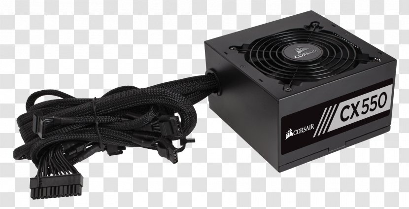 Power Supply Unit 80 Plus Corsair Components Converters ATX - Electronics Accessory - Host Transparent PNG