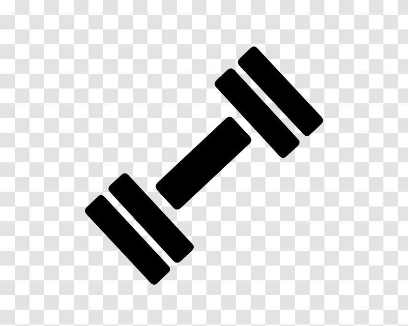 Dumbbell Barbell Fitness Centre Exercise - Vector Transparent PNG
