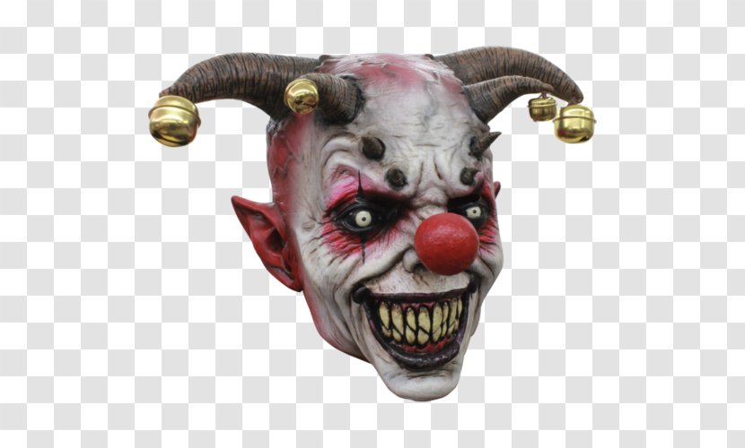 Mask Clown Disguise It Harlequin - Evil Transparent PNG