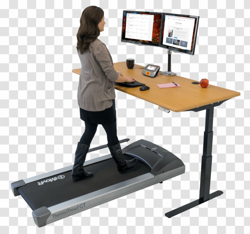Treadmill Desk Standing Sit-stand Transparent PNG