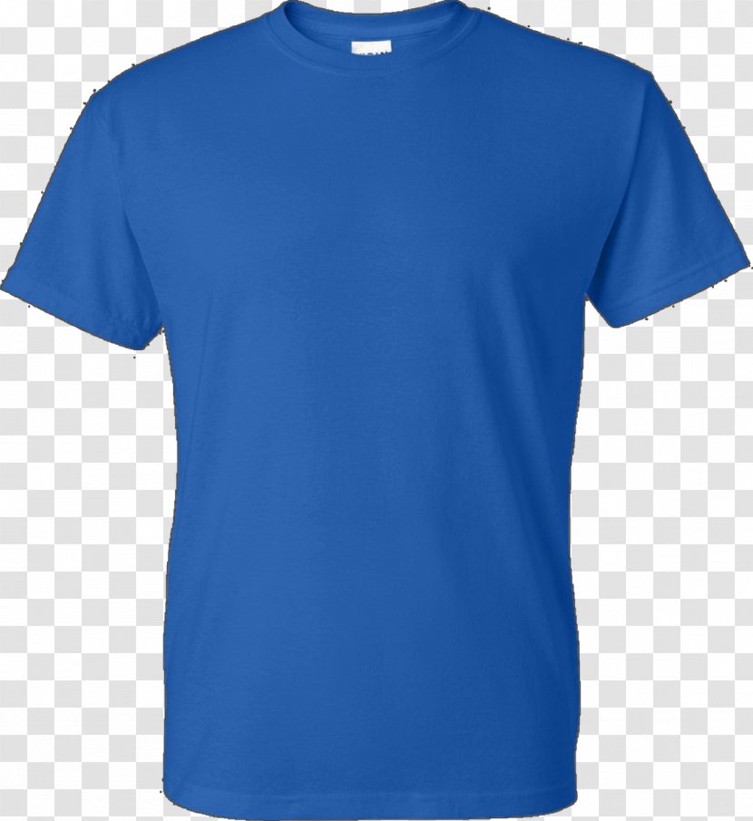 T-shirt Gildan Activewear Sleeve Uniform - Electric Blue Transparent PNG
