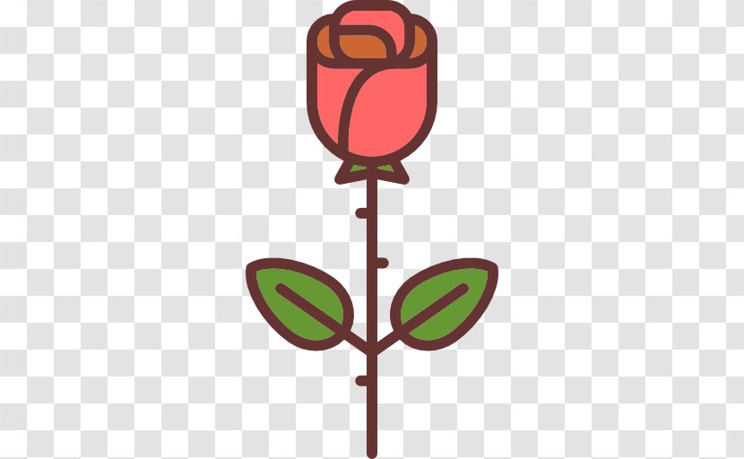 Beach Rose Cartoon Flower - A Bouquet Of Flowers Transparent PNG