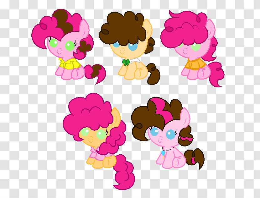 Pinkie Pie Cheese Sandwich Foal - Silhouette Transparent PNG