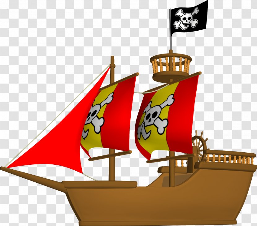 Piracy Jolly Roger Ship Maritime Transport Clip Art - Gemini Transparent PNG