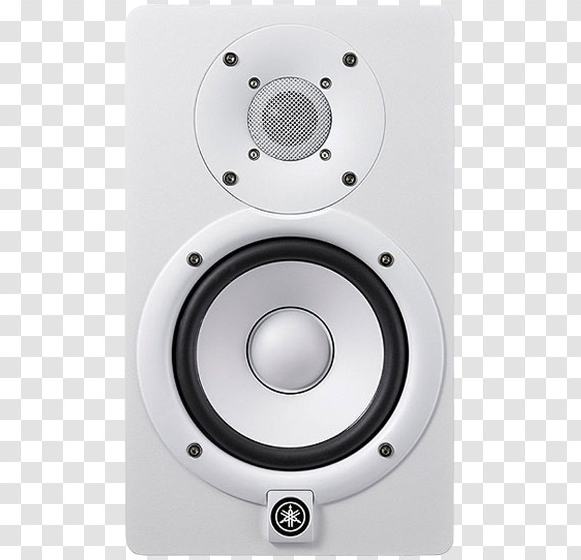 Yamaha HS Series Studio Monitor Corporation Loudspeaker Recording - Sound Box - White Speakers Transparent PNG