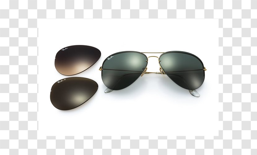 Aviator Sunglasses Ray-Ban Wayfarer - Gold Transparent PNG