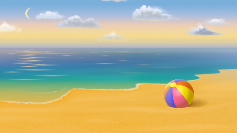 Ustka Desktop Wallpaper Beach Moravian College Coast - Horizon - Beaches Transparent PNG
