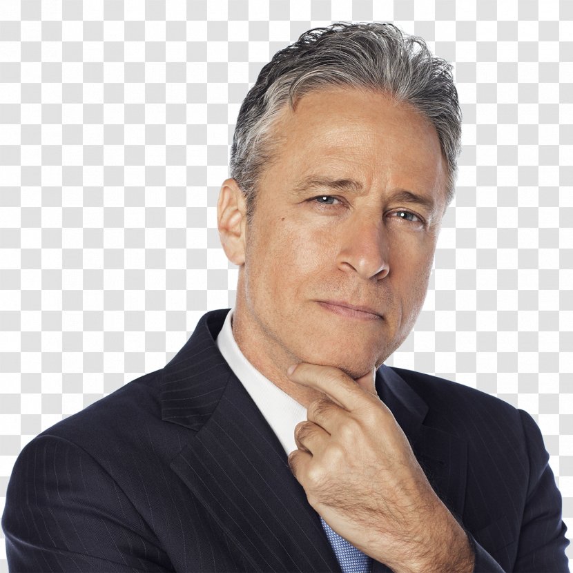 Jon Stewart The Daily Show Comedian Television Comedy Central - Neck - Steve Jobs Transparent PNG
