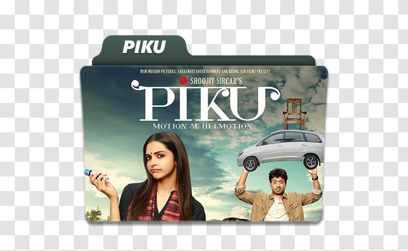 Deepika Padukone Piku Film Poster - Filmfare Award For Best Transparent PNG