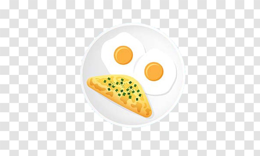Breakfast Fried Egg - Dishware - Cartoon Transparent PNG