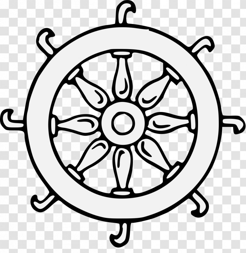 Bicycle Wheels Line Art Leadership Clip - Heraldic Transparent PNG