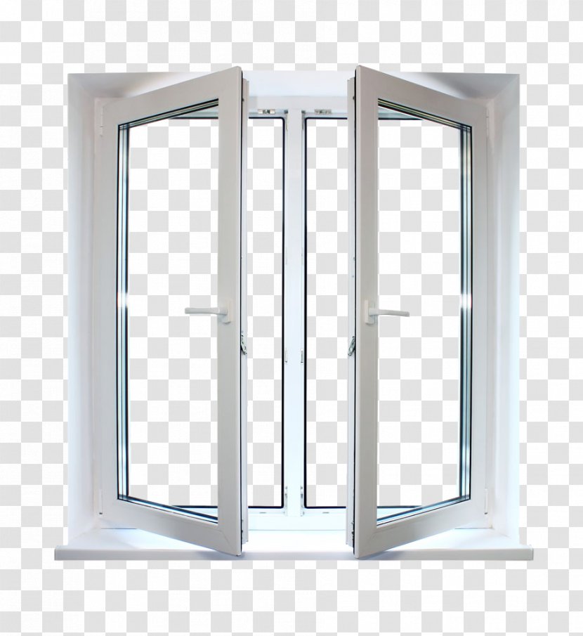 Window Blind Aluminium Carpenter Door - Mosquito Net - Opened Windows Transparent PNG