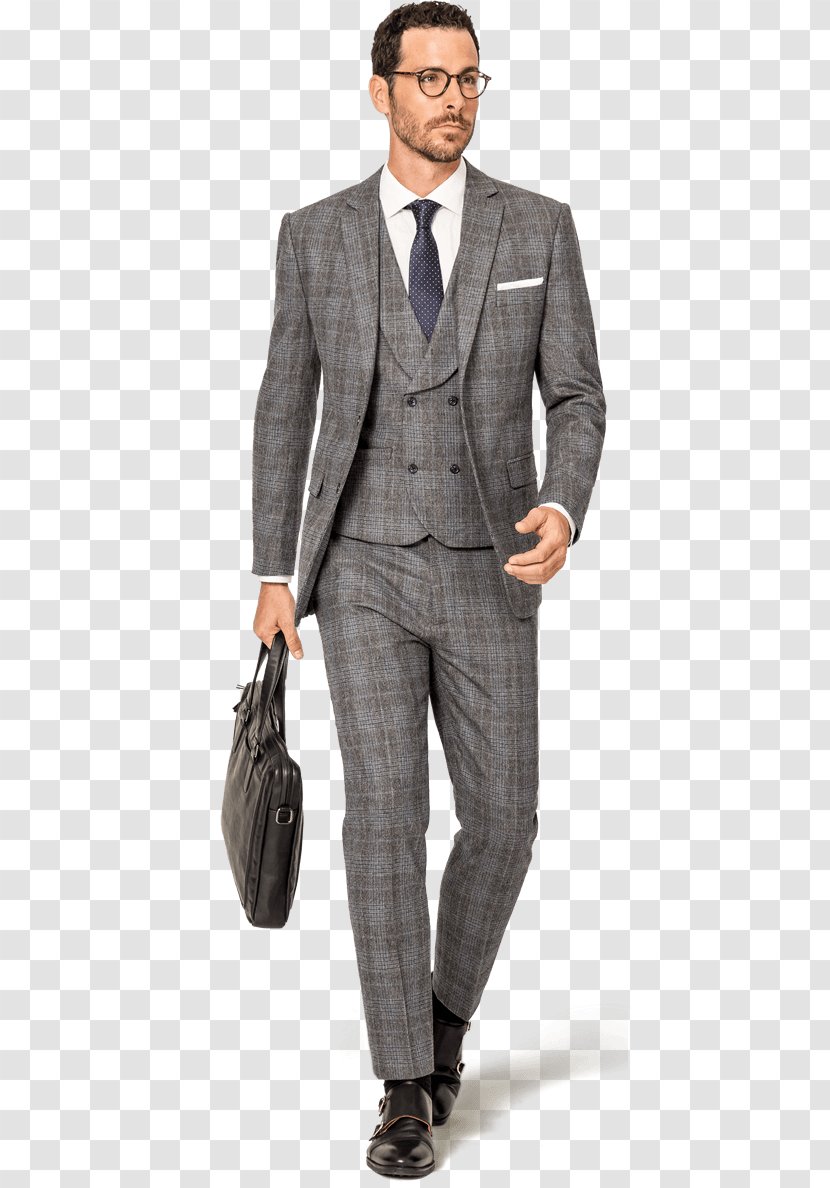 Tuxedo Tweed Suit Shirt Bespoke Tailoring - Gentleman Transparent PNG