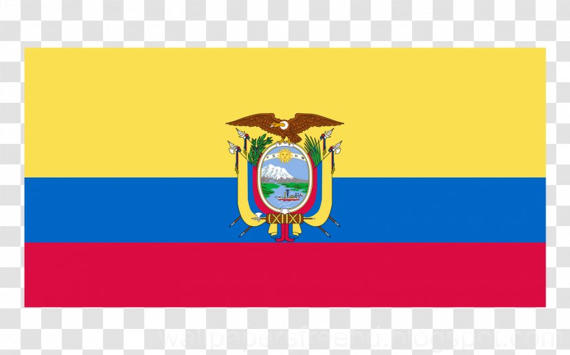Flag Of Ecuador National Flags South America - Americas Transparent PNG