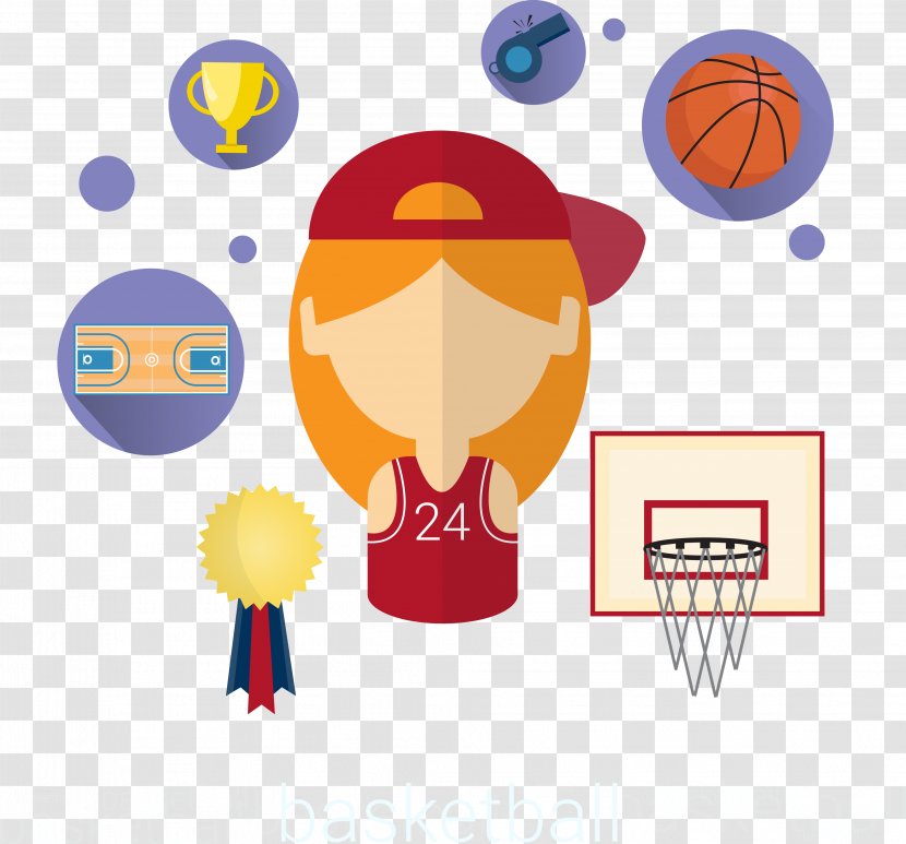 Basketball Euclidean Vector Icon - Royaltyfree - Team Transparent PNG