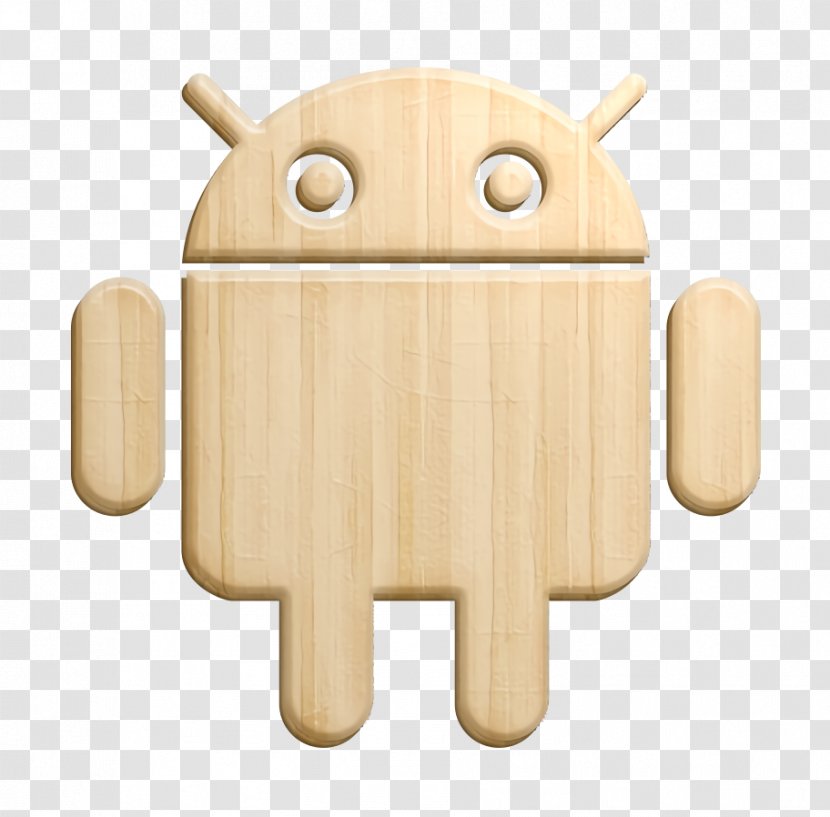 Android Icon Ipad Iphone - Wood Cartoon Transparent PNG