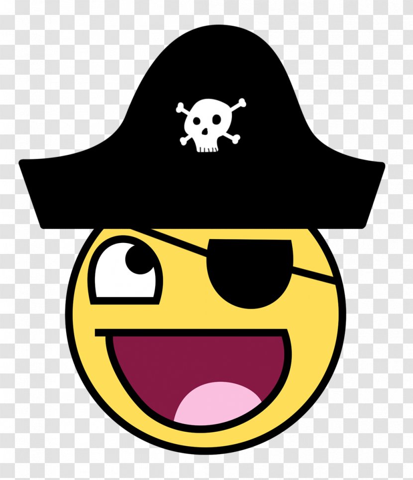 T-shirt Smiley Face Clip Art - Tshirt - Pirate Transparent PNG