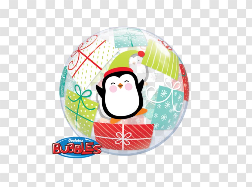 Santa Claus Penguin Balloon Christmas Day Gift - Party Hat - Helio Courier Transparent PNG