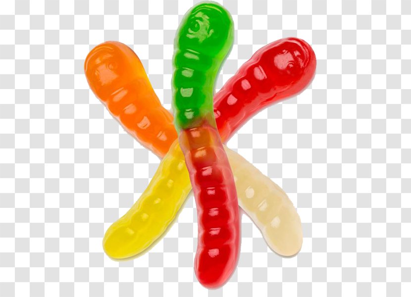 Gummi Candy Gummy Bear Albanese Confectionery - Worm Transparent PNG