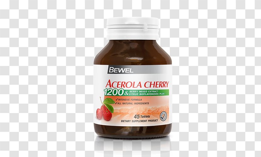Barbados Cherry Malpighia Glabra Berry Dietary Supplement - Black Transparent PNG