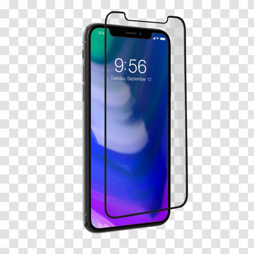 IPhone X 8 Screen Protectors Zagg Telephone - Smartphone - Iphone Transparent PNG