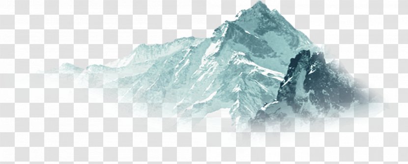 Mountain Clip Art - Cartoon - Snowy Decoration Transparent PNG