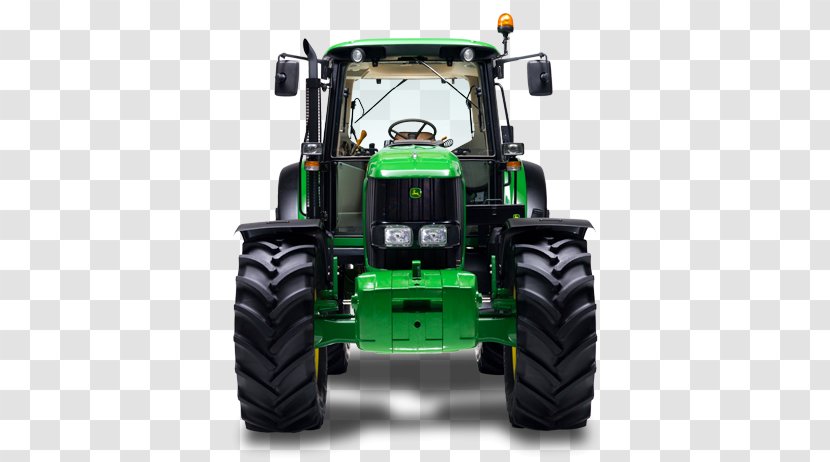 John Deere Tractor Agriculture Loader Farm - Machine Transparent PNG