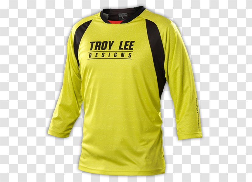 Long-sleeved T-shirt Hoodie Bicycle - Troy Lee Designs Transparent PNG