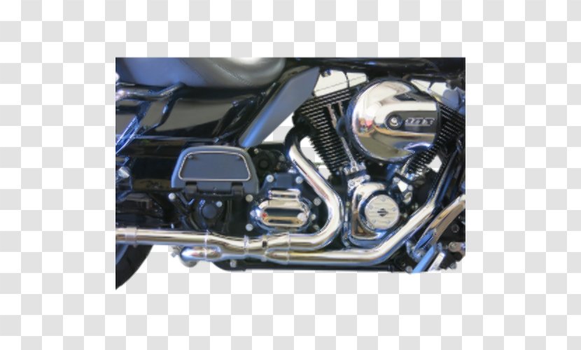 Exhaust System Car Harley-Davidson Electra Glide Touring - Motorcycle Transparent PNG