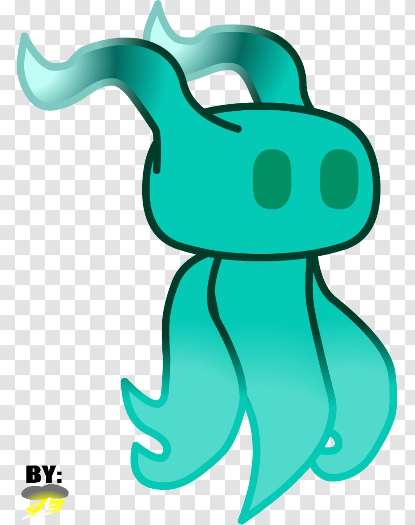 Marine Mammal Cartoon Character Line Clip Art - Green Transparent PNG