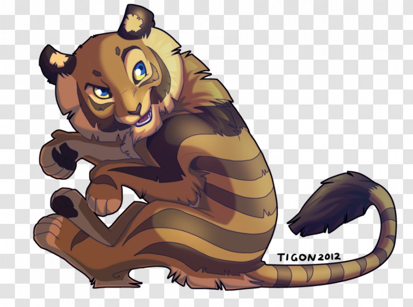 Lion Tiger Tigon Drawing DeviantArt - Carnivoran Transparent PNG