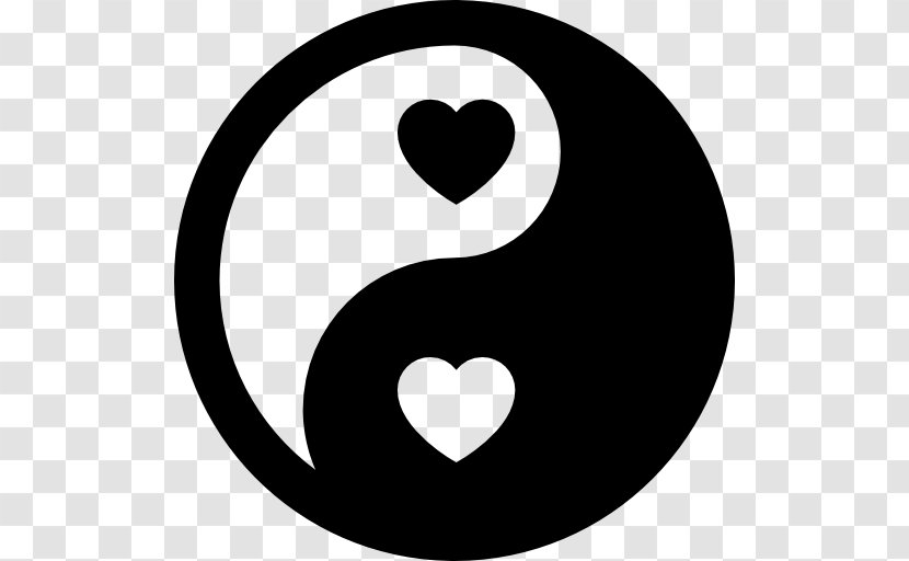 Yin And Yang Taoism Clip Art - Silhouette - Watercolor Transparent PNG