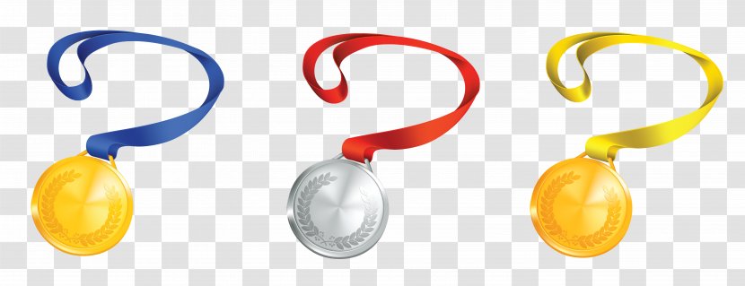 Product Font Design - Medal - Medals Set Clipart Transparent PNG